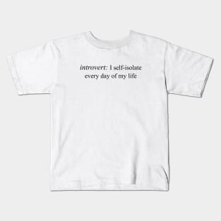 Introvert Kids T-Shirt